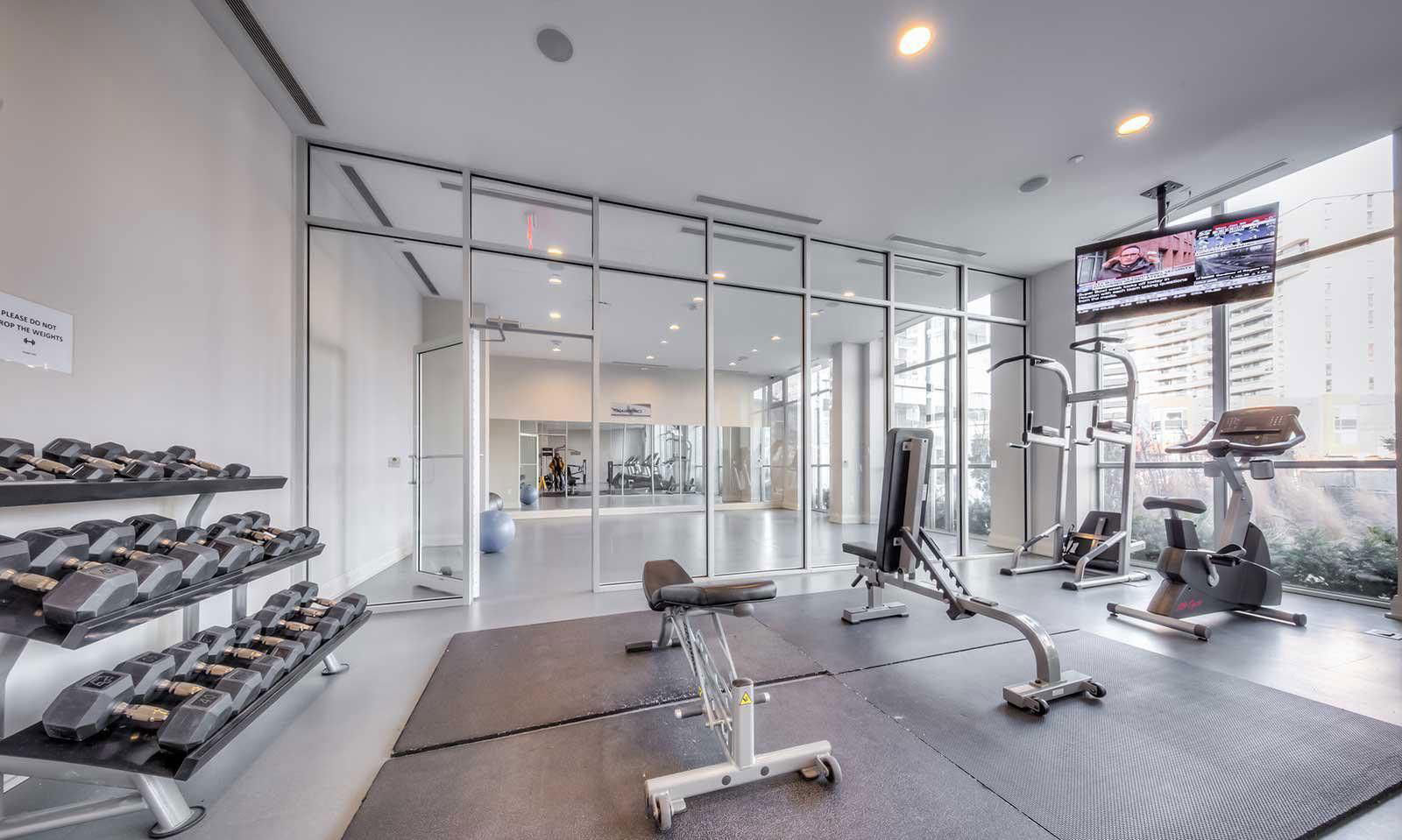 Gym — Emerald City II Condos, North York, Toronto