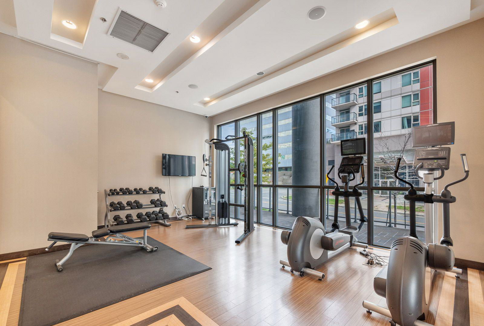 Gym — Encore at Equinox Condos, Scarborough, Toronto