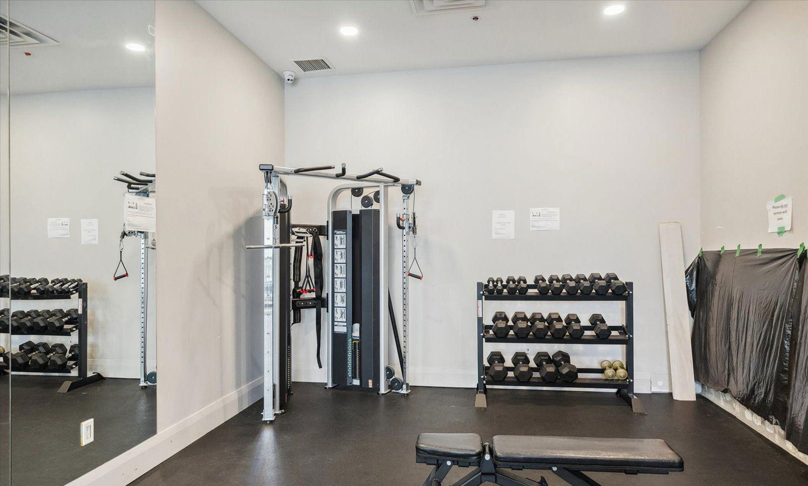 Gym — Equinox II Condos, Scarborough, Toronto