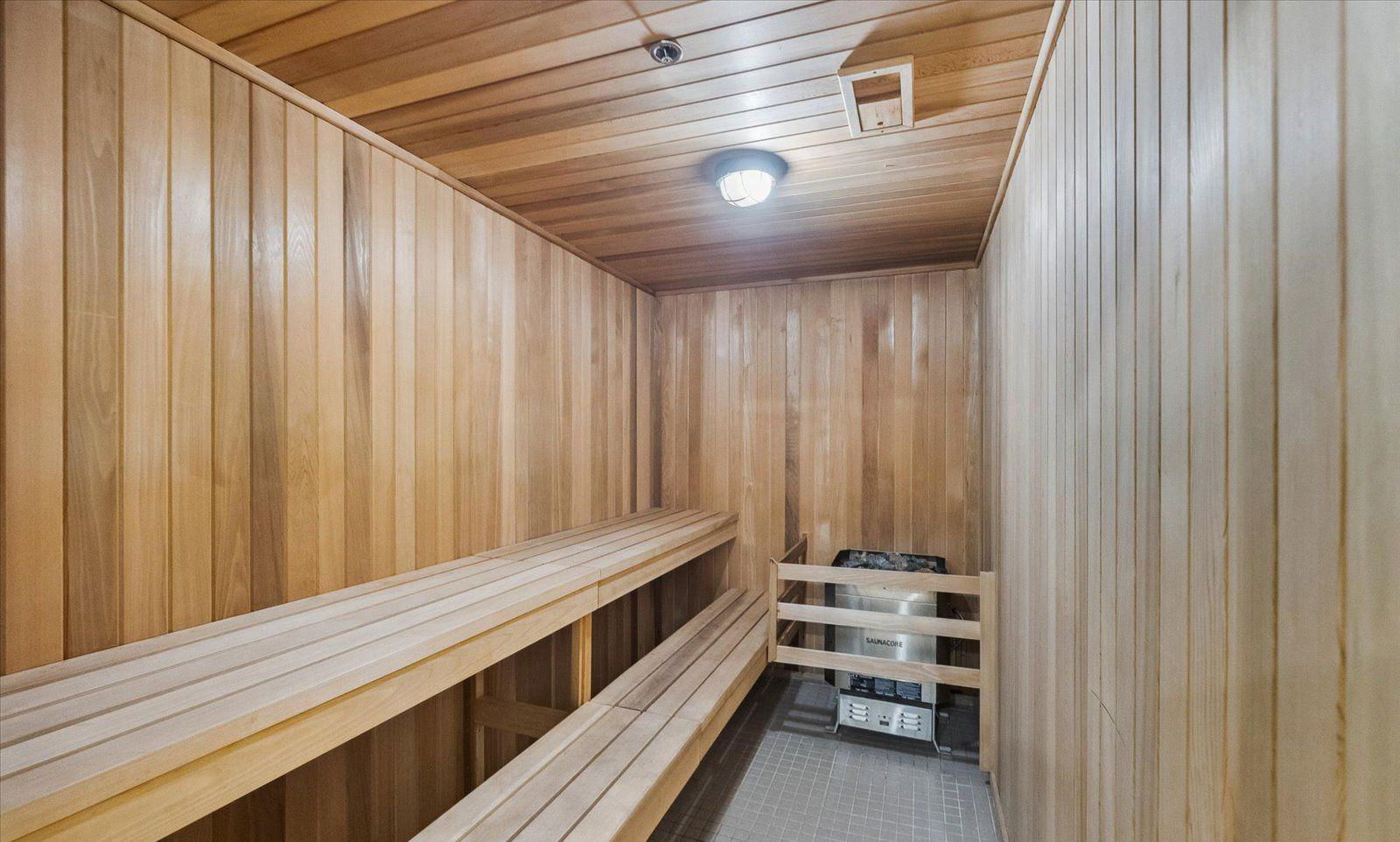 Sauna — Equinox II Condos, Scarborough, Toronto