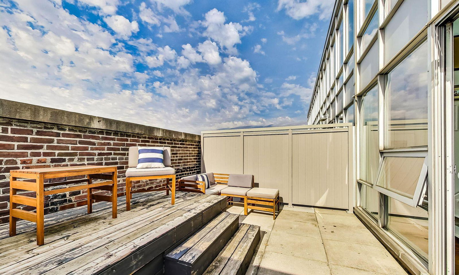 Rooftop Deck — The Argyle Lofts, West End, Toronto