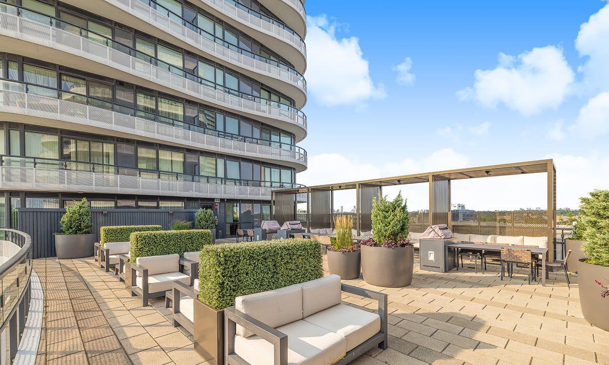 Rooftop Deck — Flaire Condos, North York, Toronto