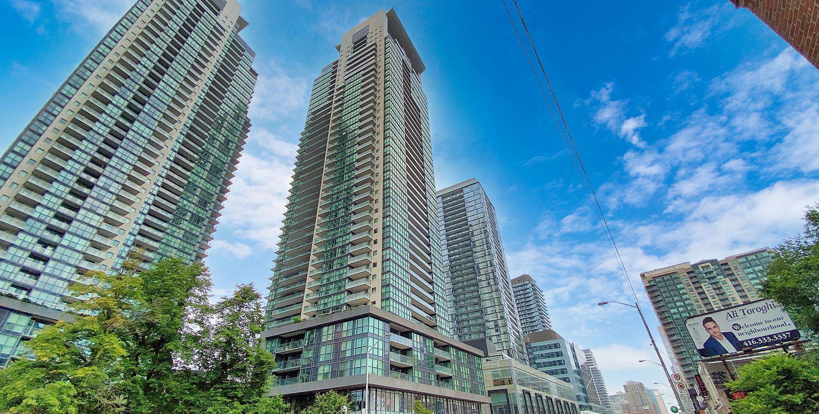 Exterior Side — Gibson Square North Tower, North York, Toronto