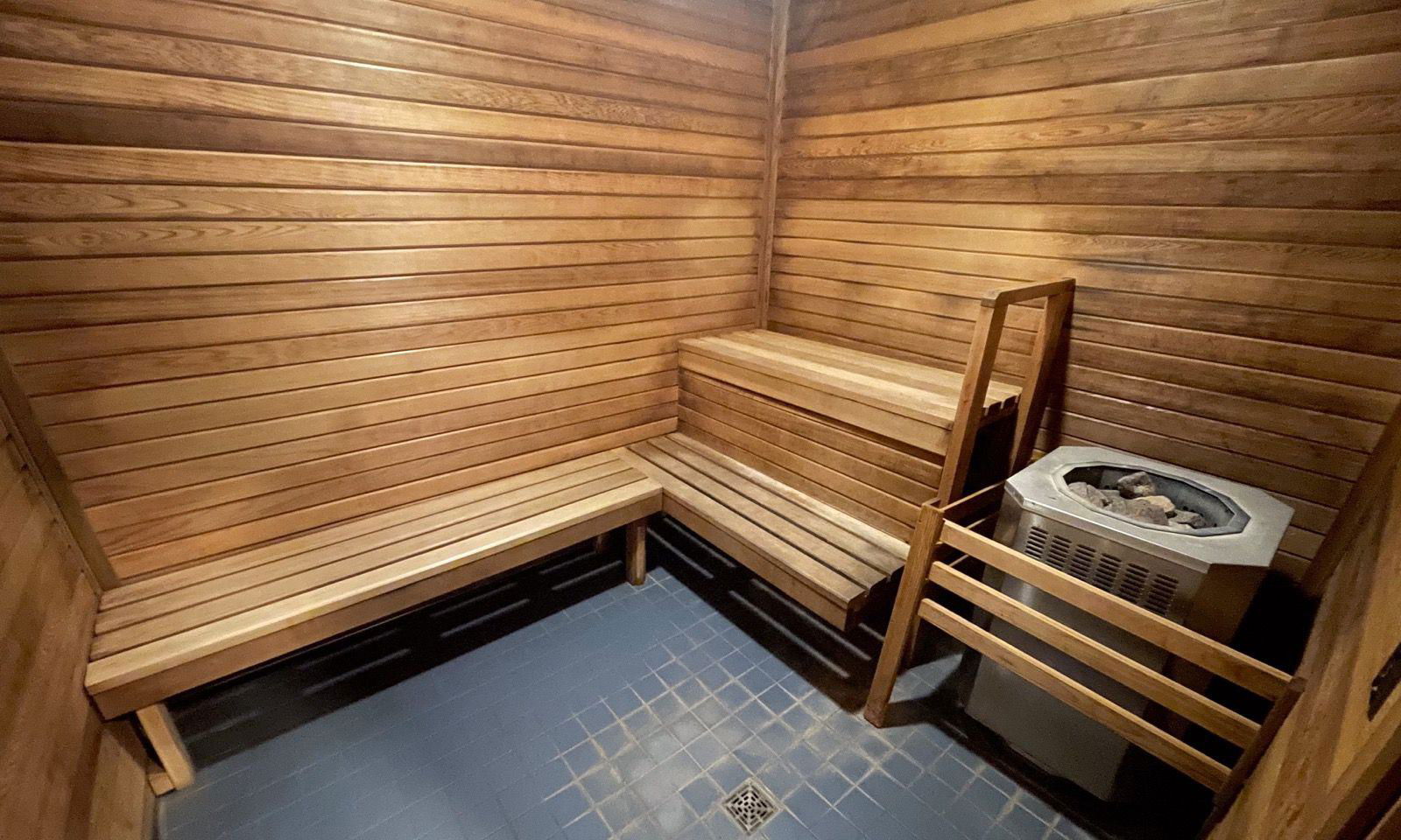 Sauna — Gibson Square North Tower, North York, Toronto