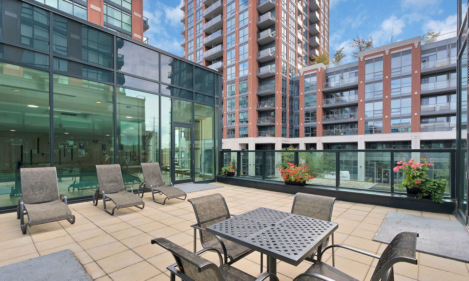 Rooftop Deck — Gramercy Park Condos, North York, Toronto