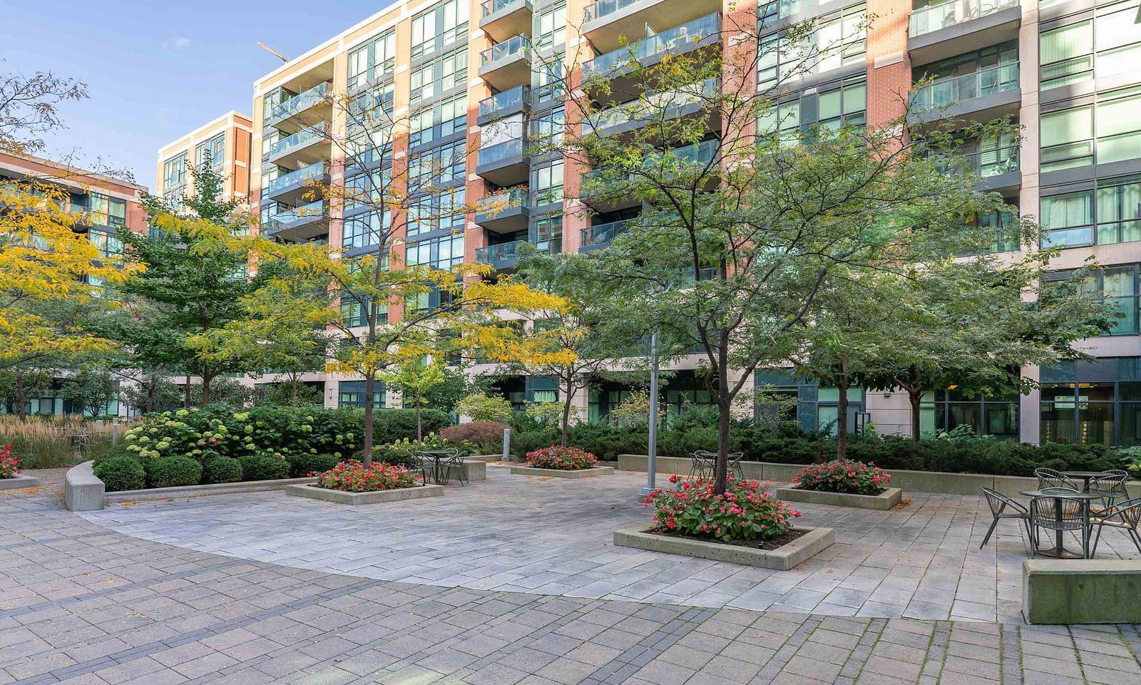 Patio — Gramercy Park Condos, North York, Toronto