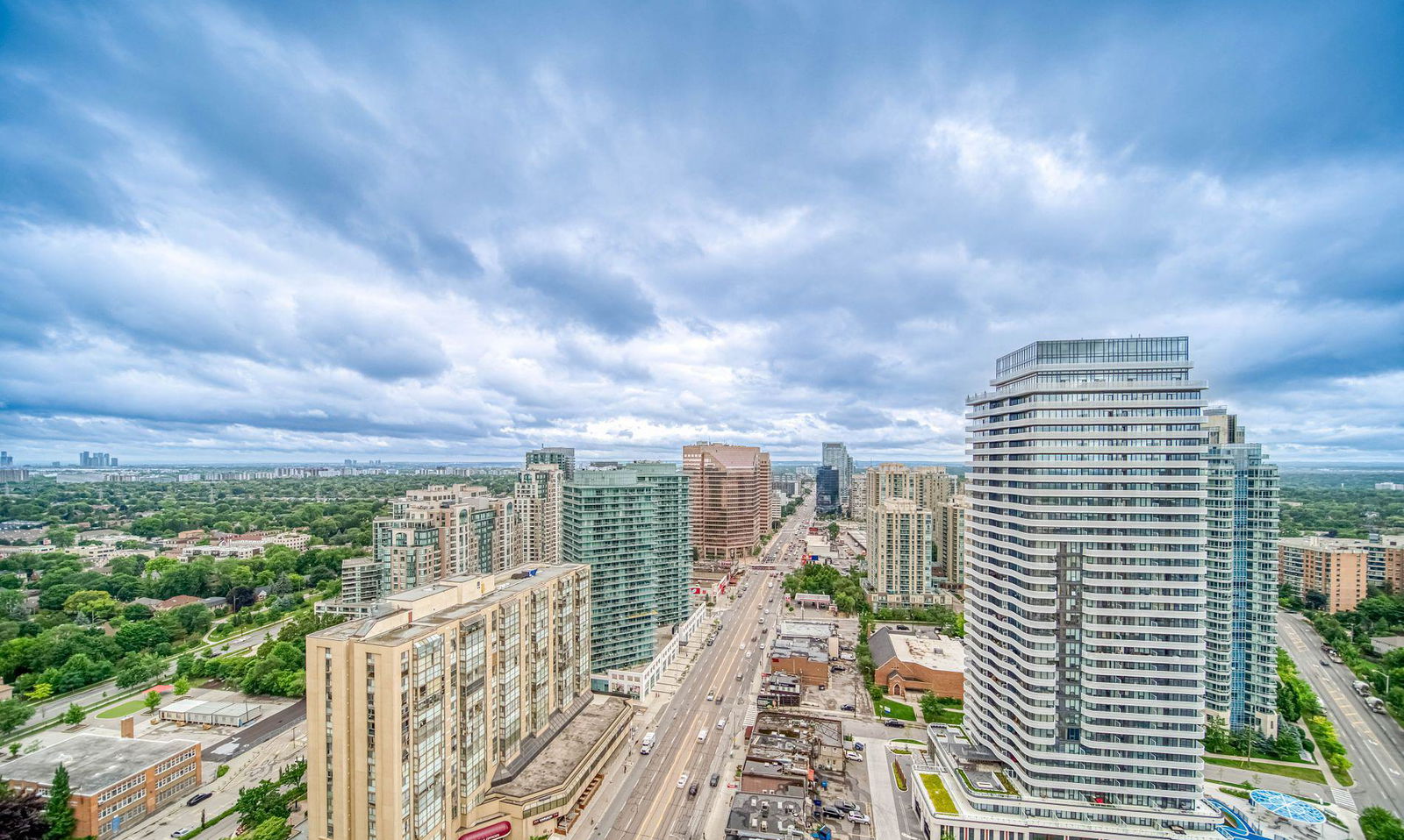 Skyline — Grand Triomphe II Condos, North York, Toronto