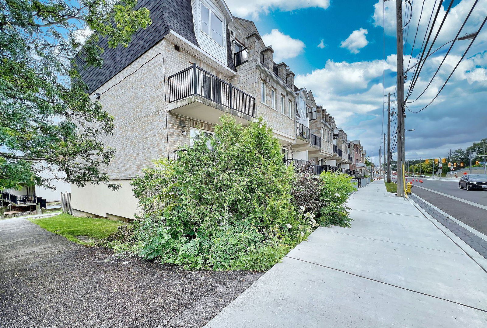 Exterior Side — Harmony Village Townhomes, North York, Toronto