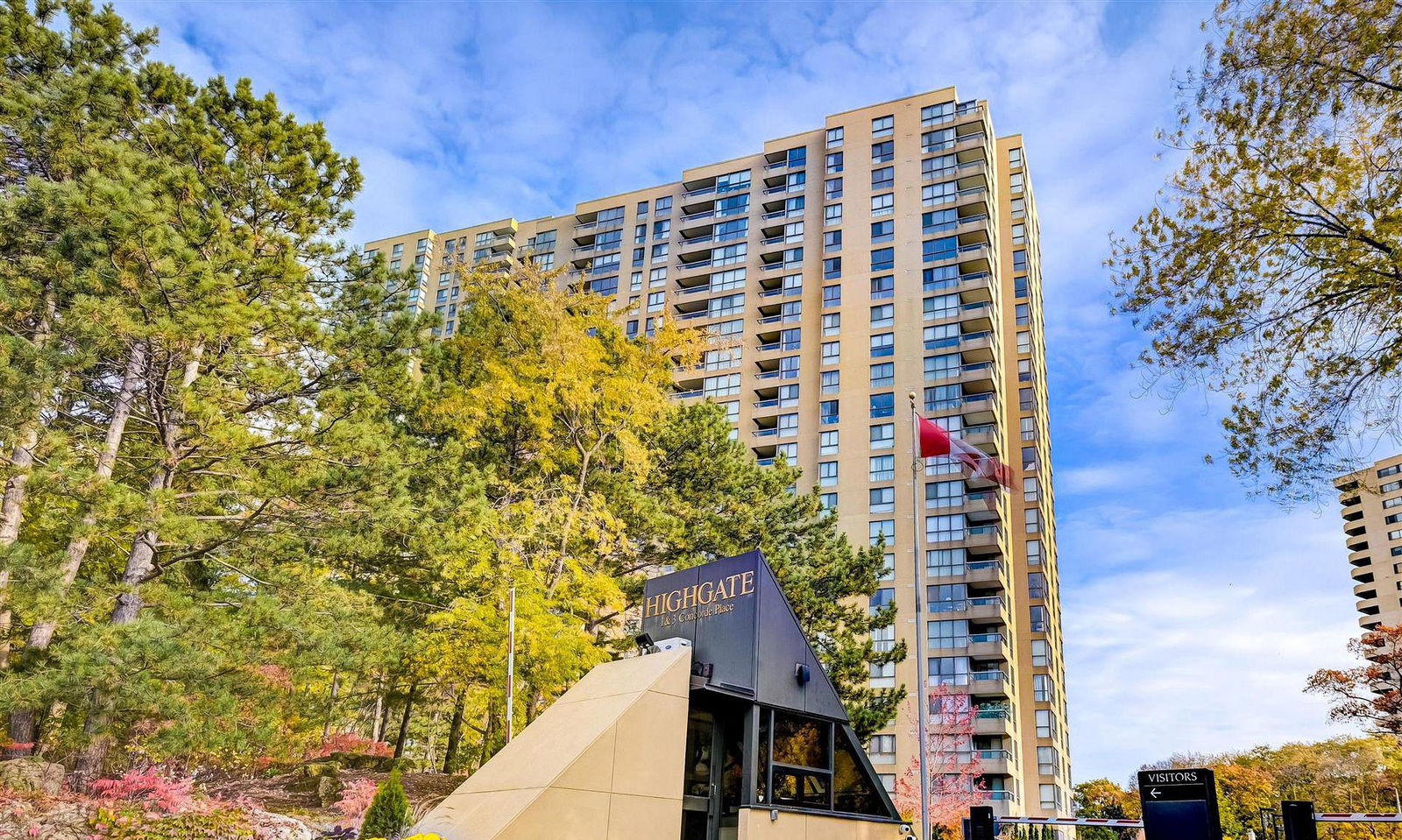 Exterior Side — Highgate Condos, North York, Toronto