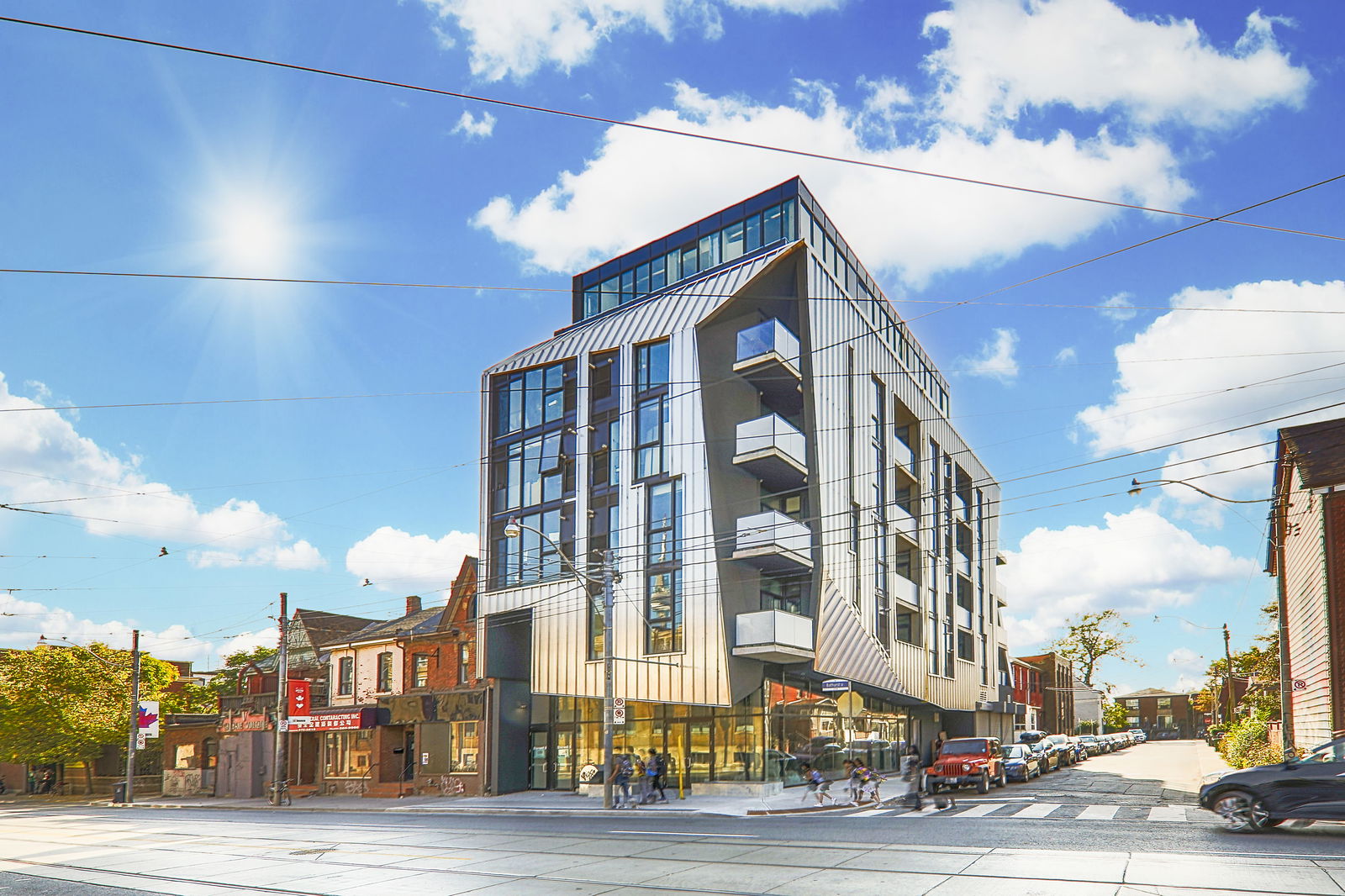 Exterior — Origami Lofts, West End, Toronto