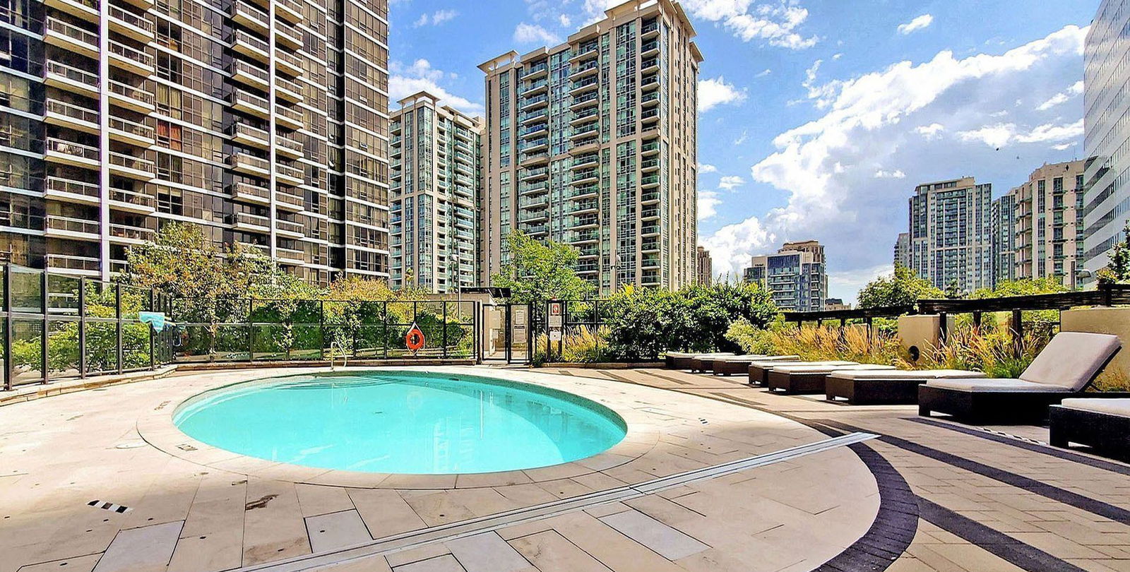 Pool — Hullmark Centre Condos, North York, Toronto