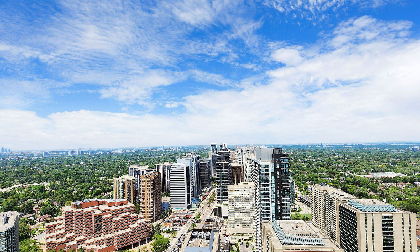 Skyline — Hullmark Centre II Condos, North York, Toronto