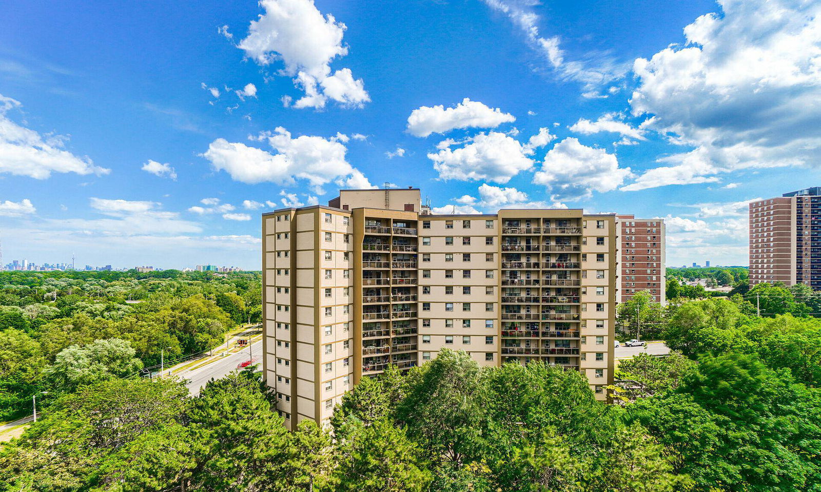 Exterior Side — Humber Hill Towers Condos, Etobicoke, Toronto