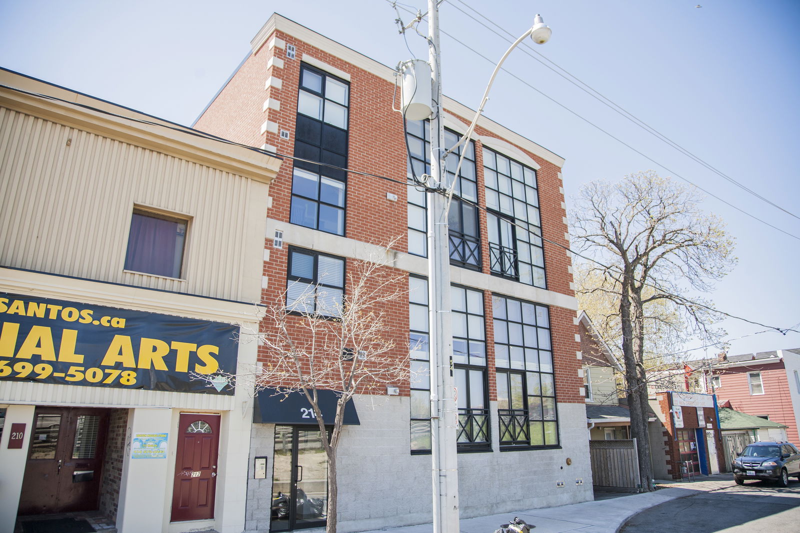 Entrance — Upper Beaches Lofts, East End, Toronto