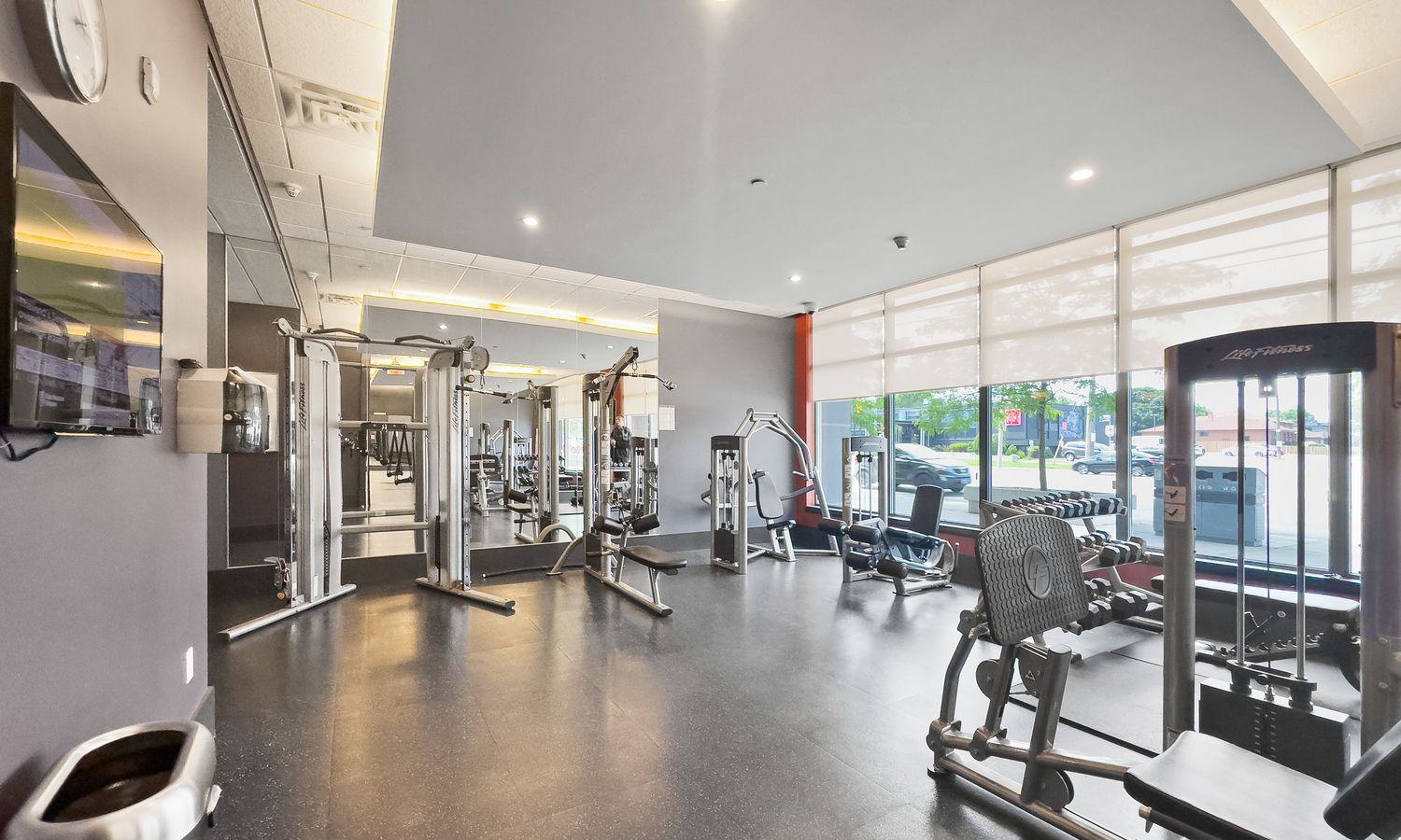 Gym — IQ Condos, Etobicoke, Toronto