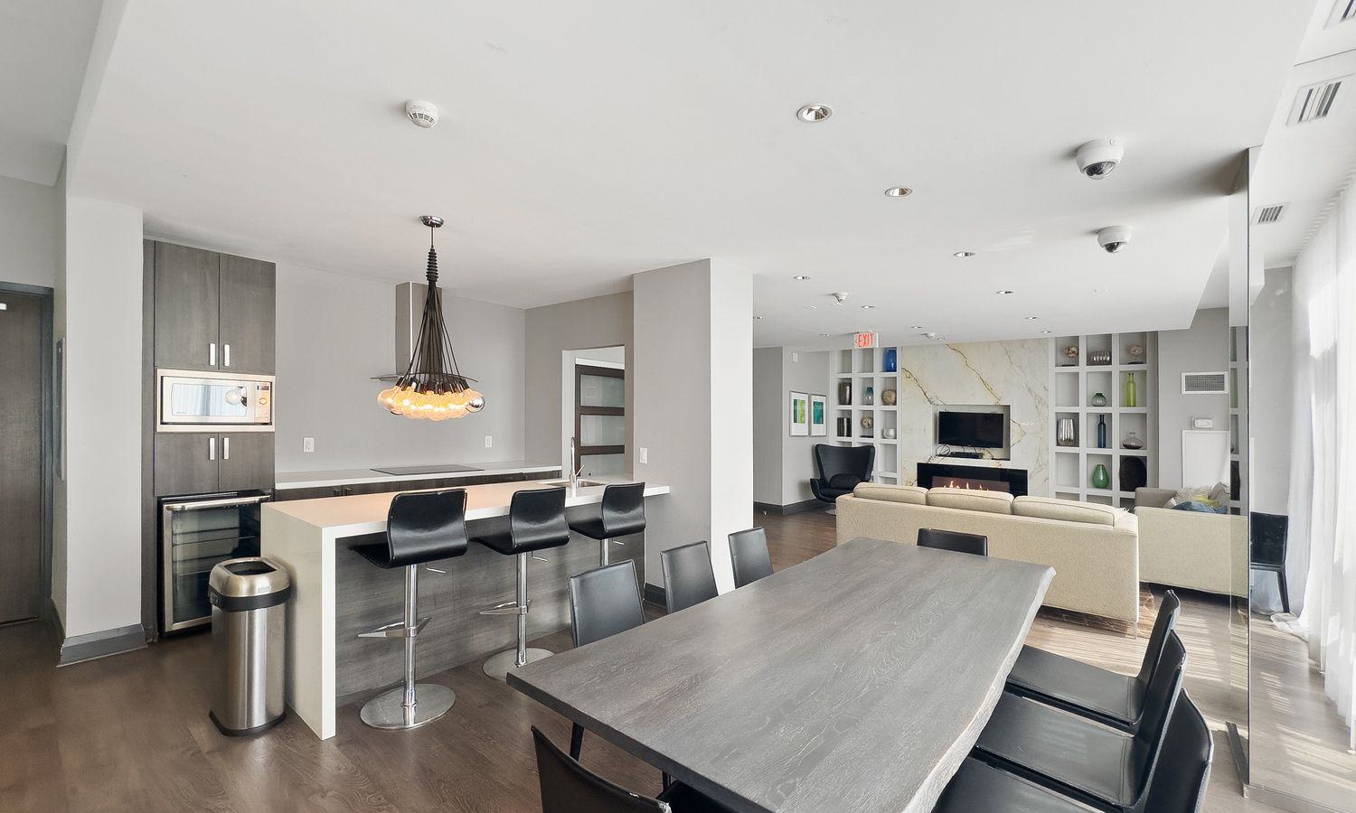 Party Room — IQ Condos, Etobicoke, Toronto