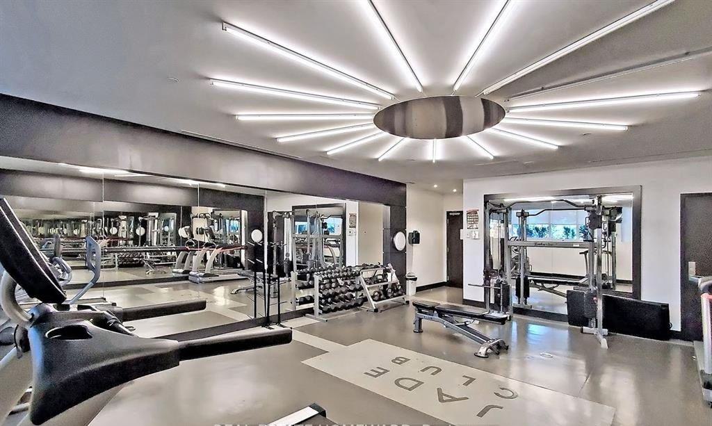 Gym — Jade Condos, North York, Toronto