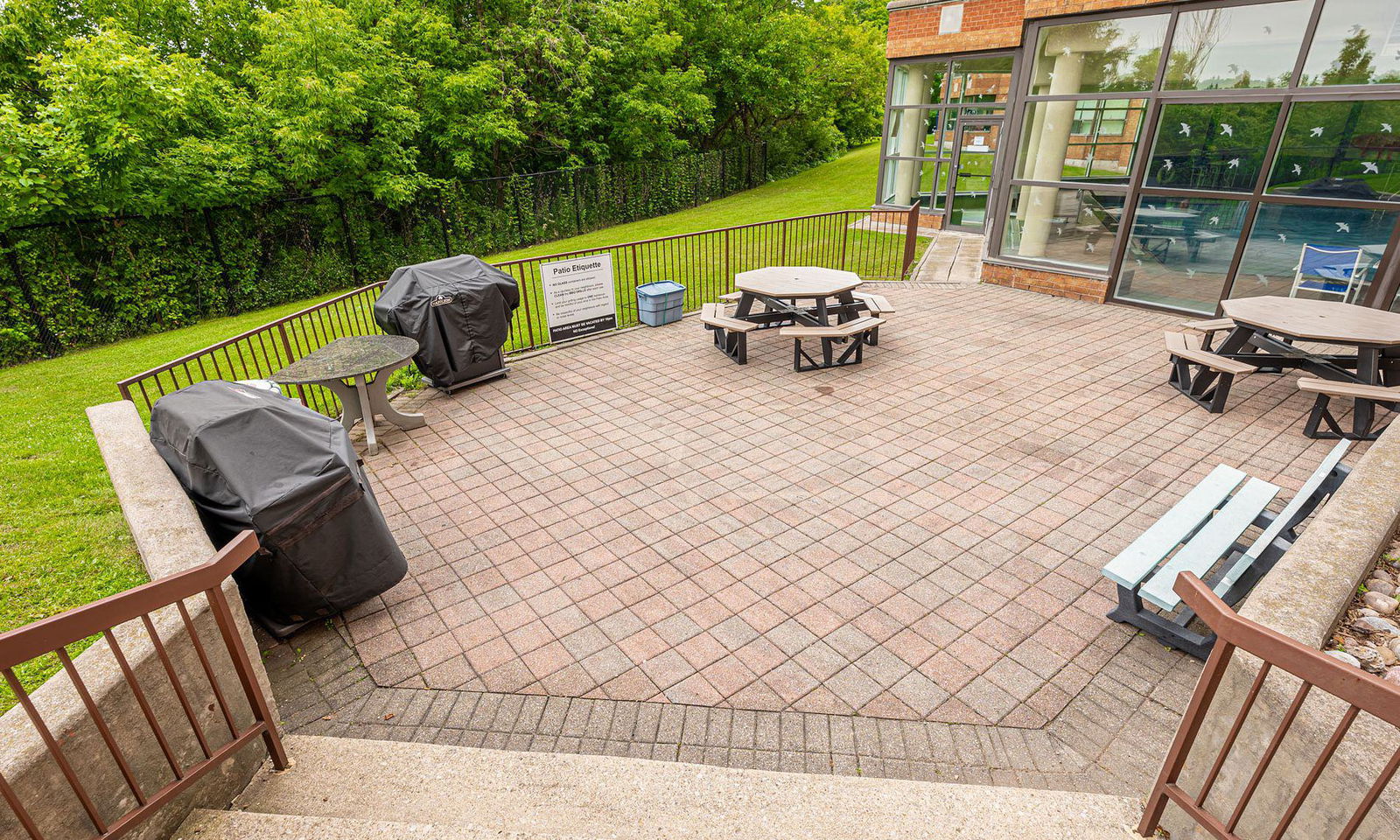 Patio — King's Terrace Condos, Etobicoke, Toronto