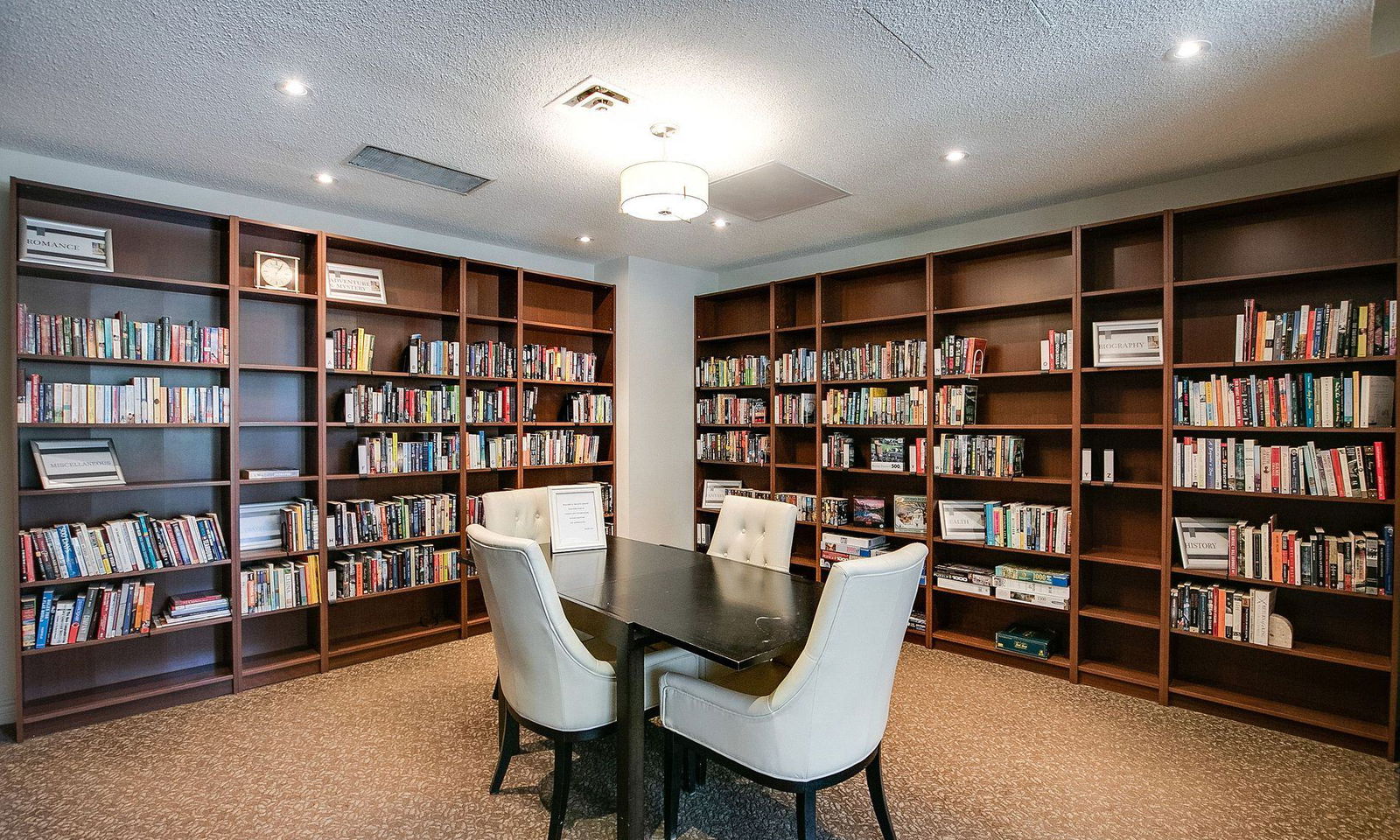 Library — Kingsway on the Park Condos, Etobicoke, Toronto