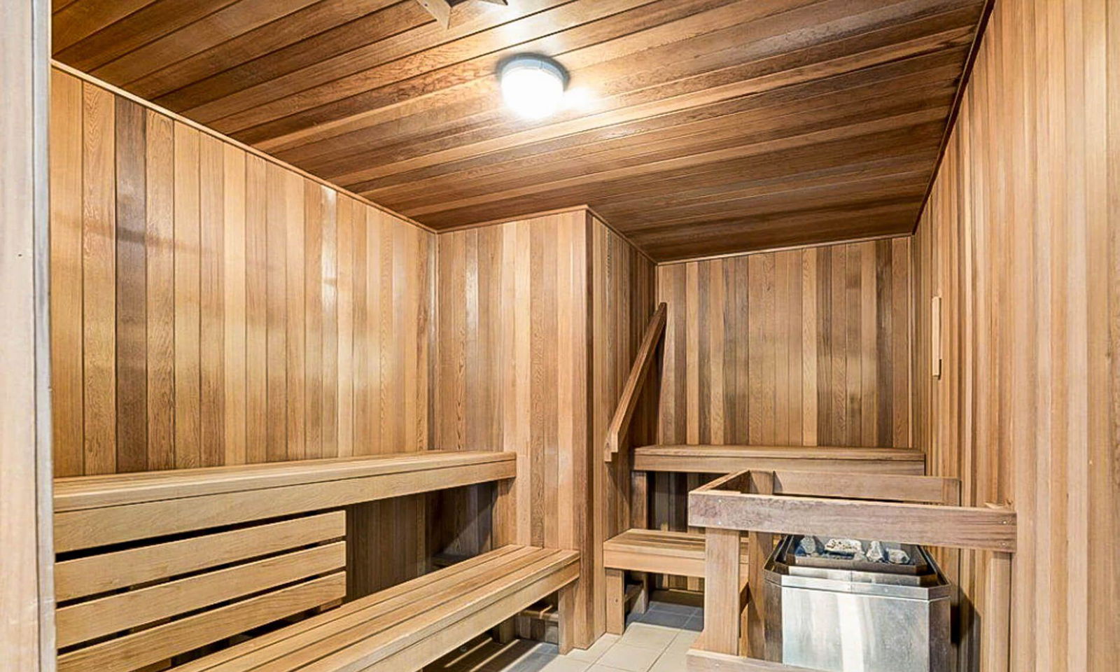 Sauna — Kingsway on the Park Condos, Etobicoke, Toronto