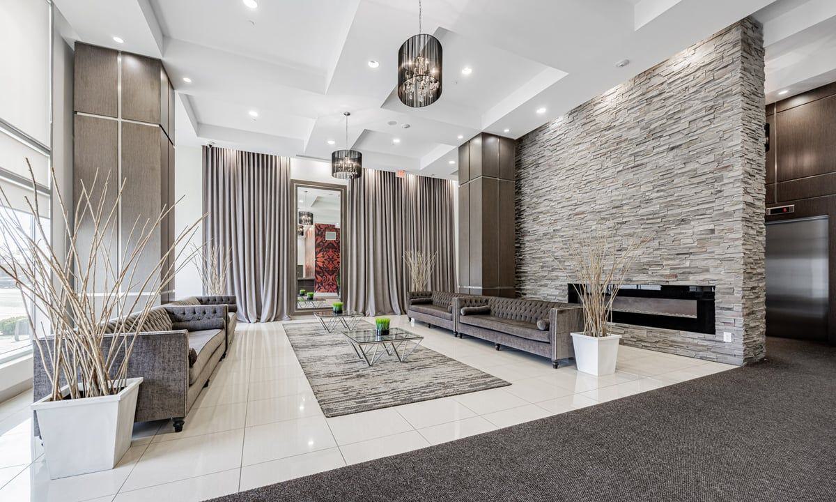 Lobby — Leslie Boutique Residences, North York, Toronto