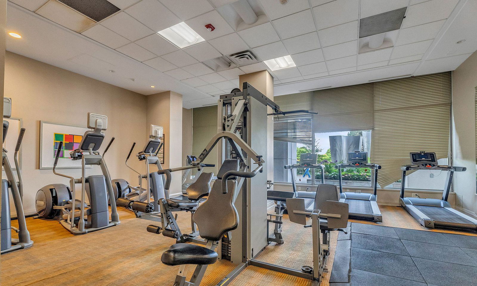 Gym — Luxe Condos, North York, Toronto