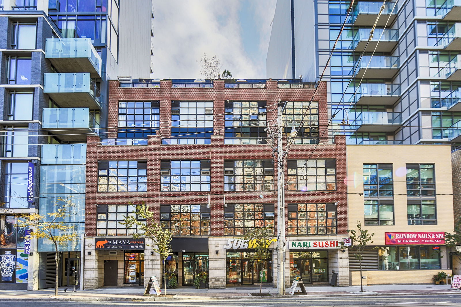 Exterior Facade — Abbey Lane Lofts, Downtown, Toronto