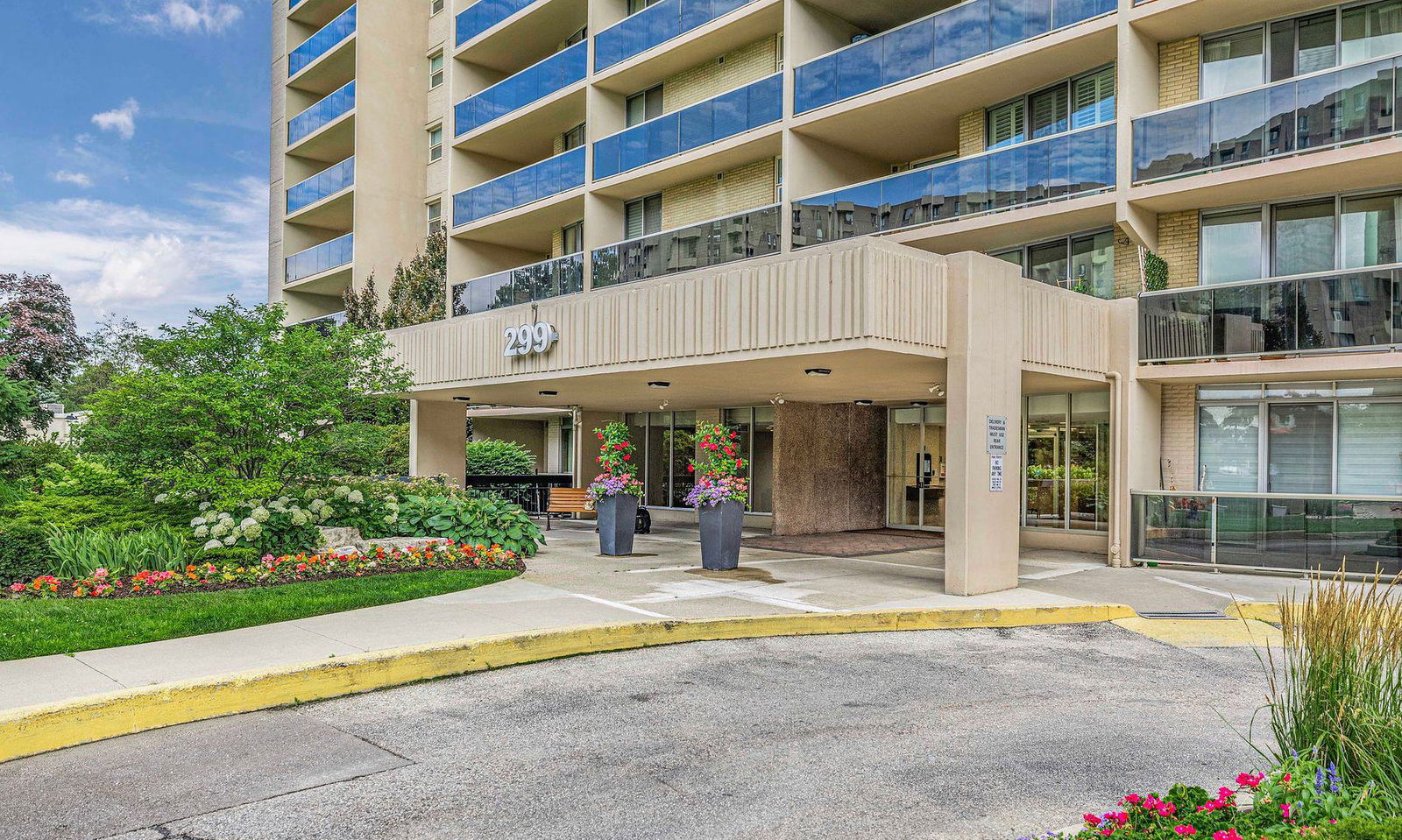 Entrance — Millgate Manor Condos, Etobicoke, Toronto