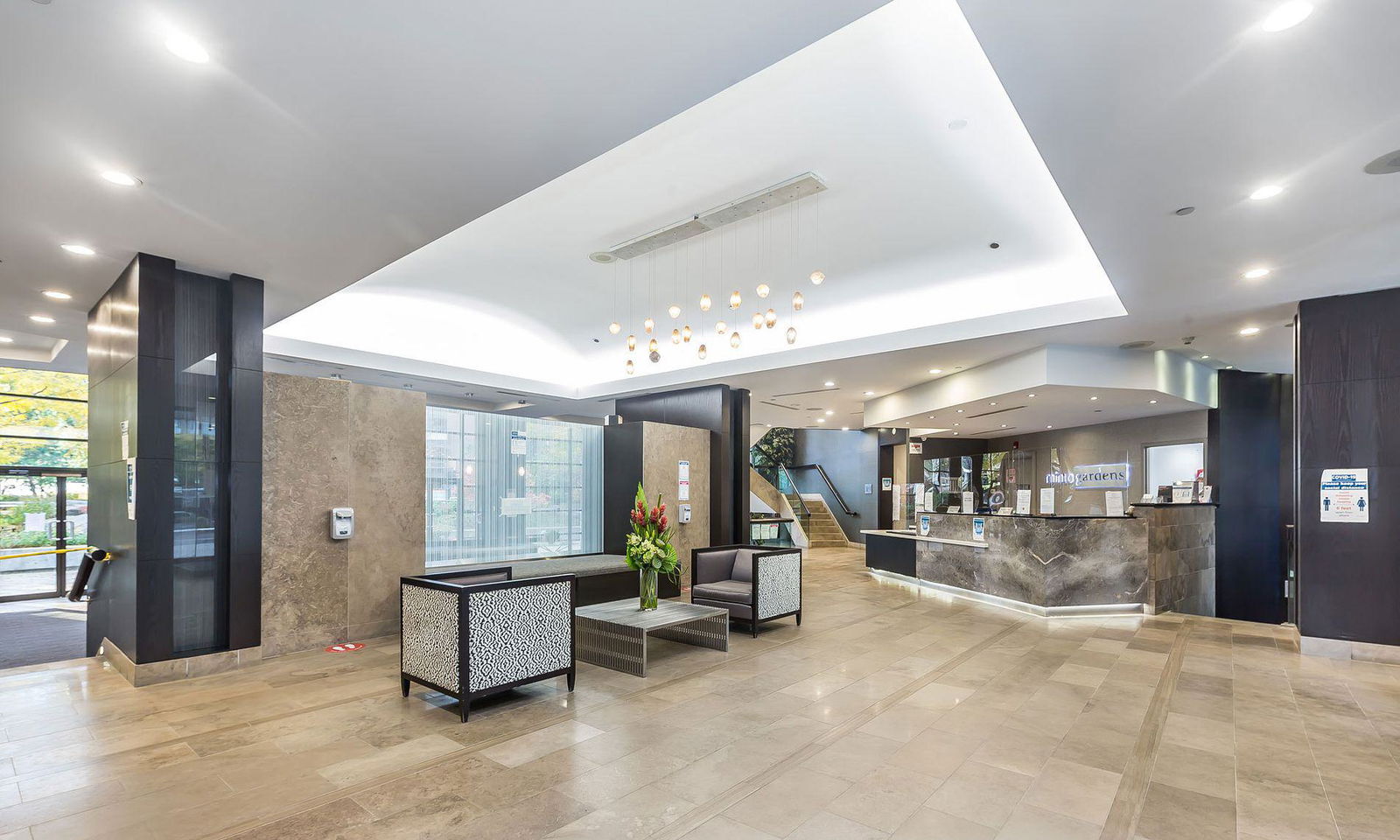 Lobby — Minto Gardens Condos, North York, Toronto