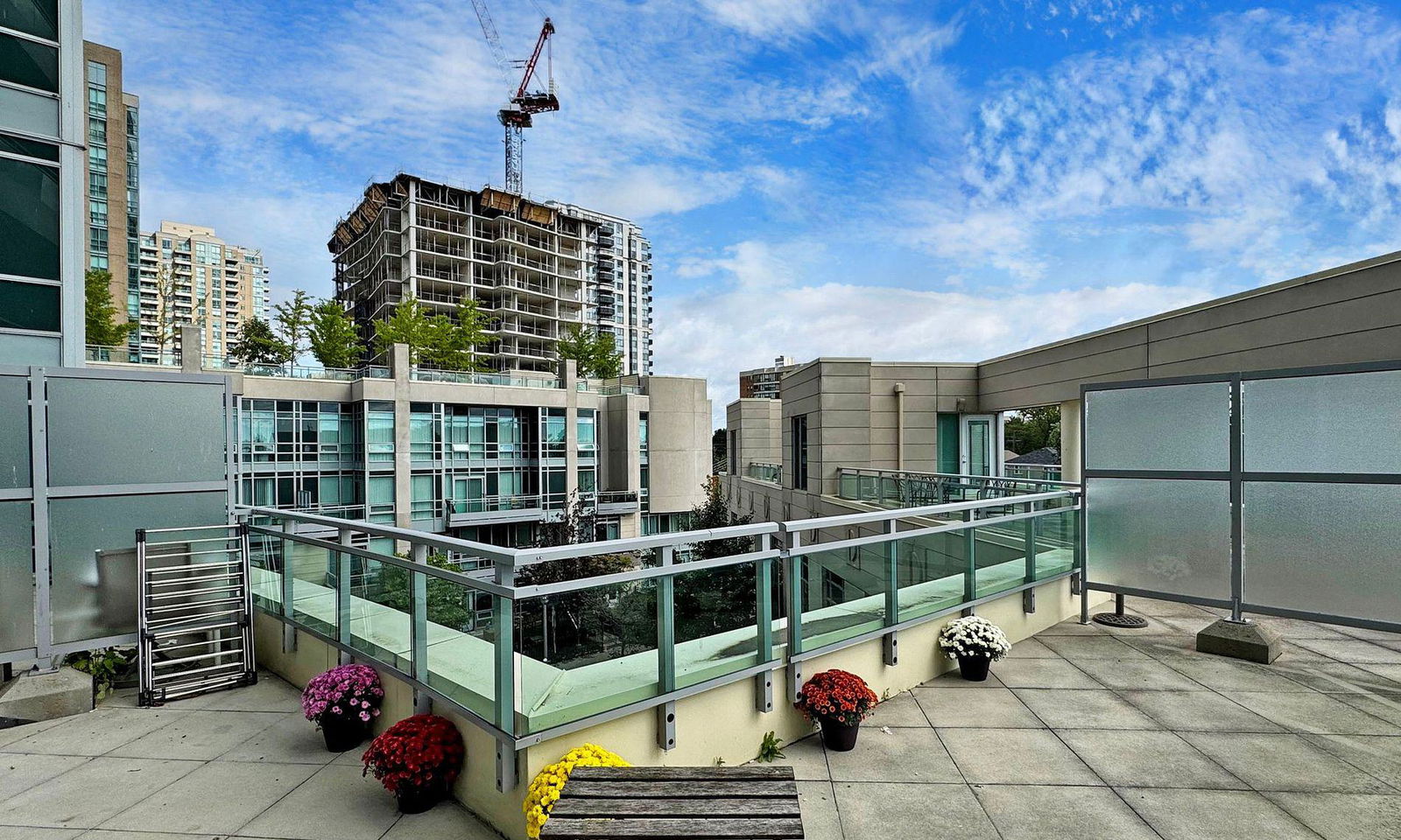 Rooftop Deck — Mona Lisa Residences, North York, Toronto