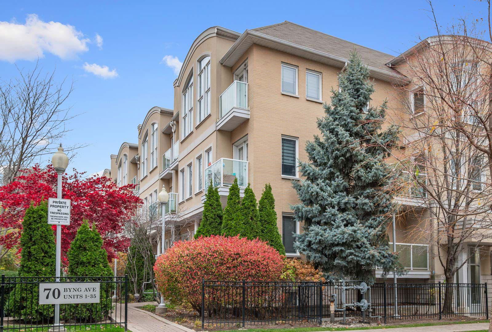 Exterior Side — Monet Townhomes, North York, Toronto