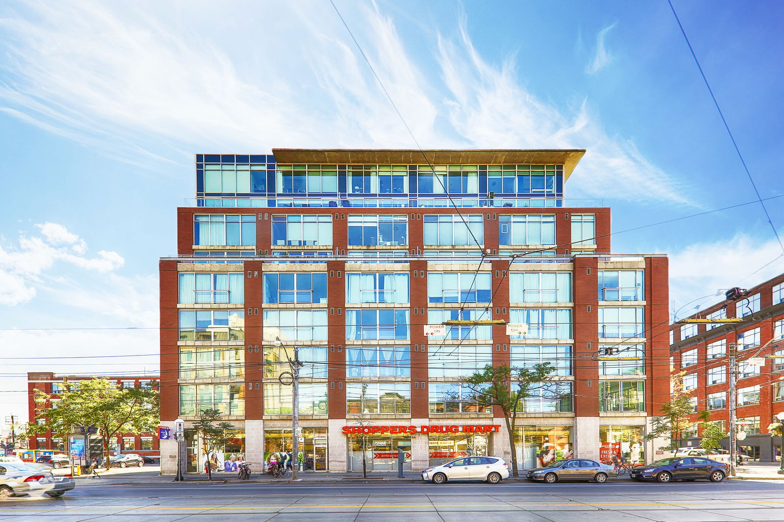 Exterior Facade — Ideal Lofts, West End, Toronto