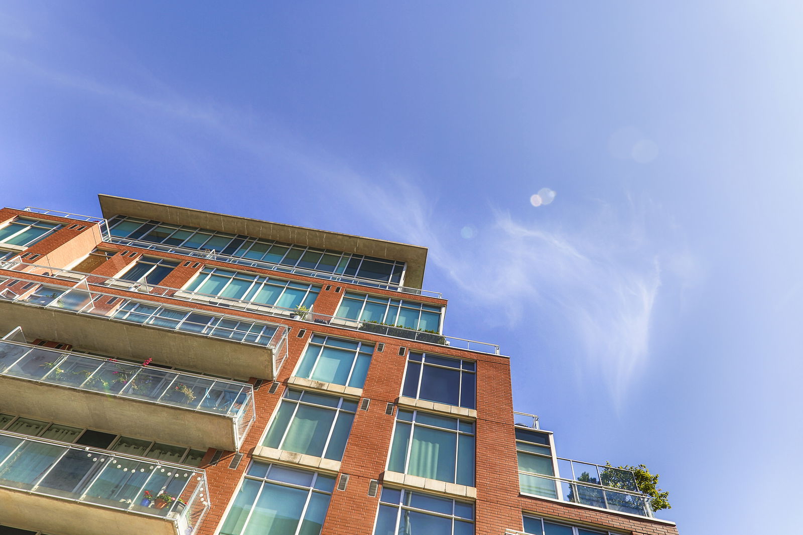 Exterior Sky — Ideal Lofts, West End, Toronto