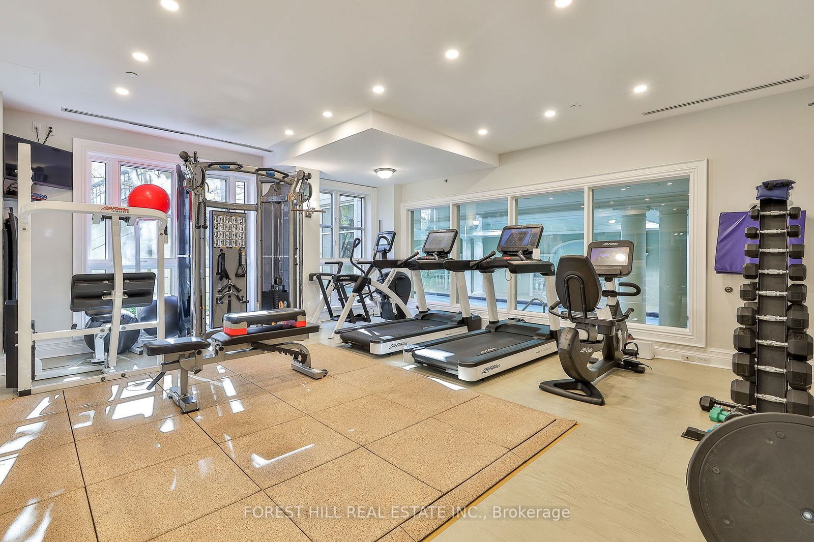 Gym — One Post Road Condos, North York, Toronto