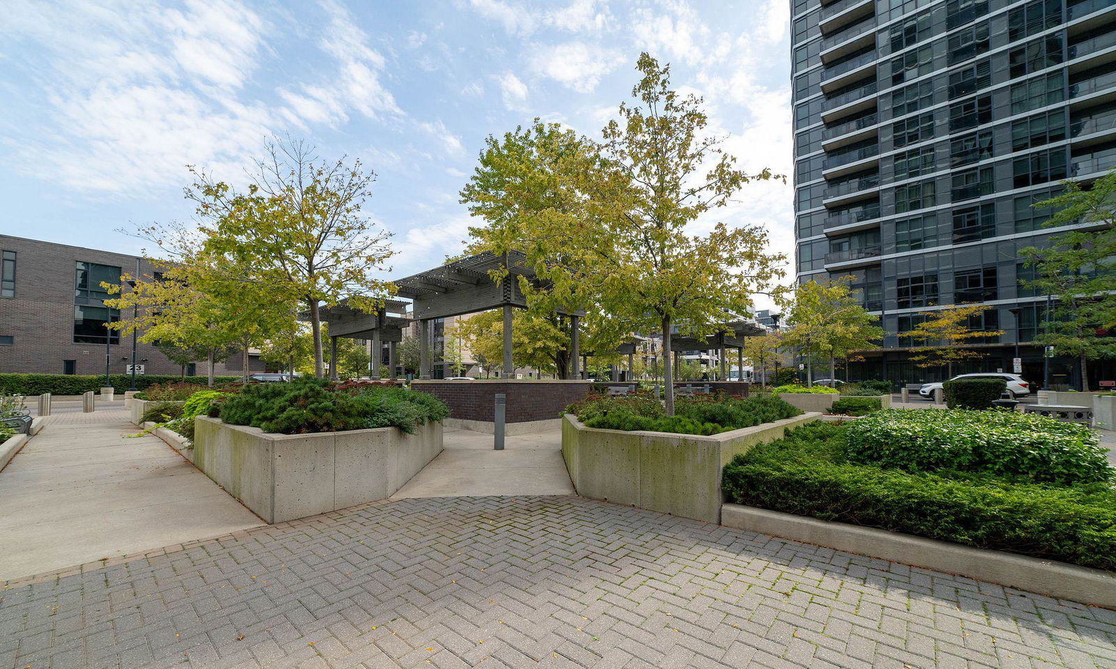 Patio — One Valhalla Condos, Etobicoke, Toronto