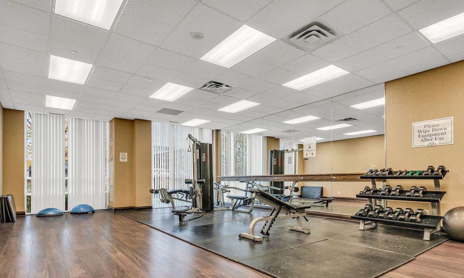 Gym — Palais at Port Royal Place, Etobicoke, Toronto