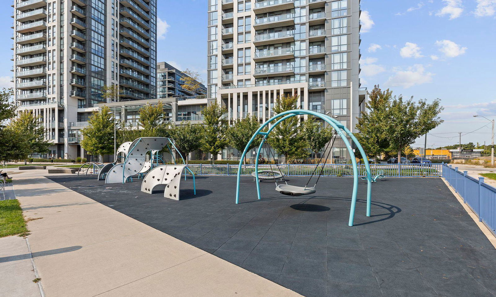 Playground — Park Towers Condominiums at IQ, Etobicoke, Toronto