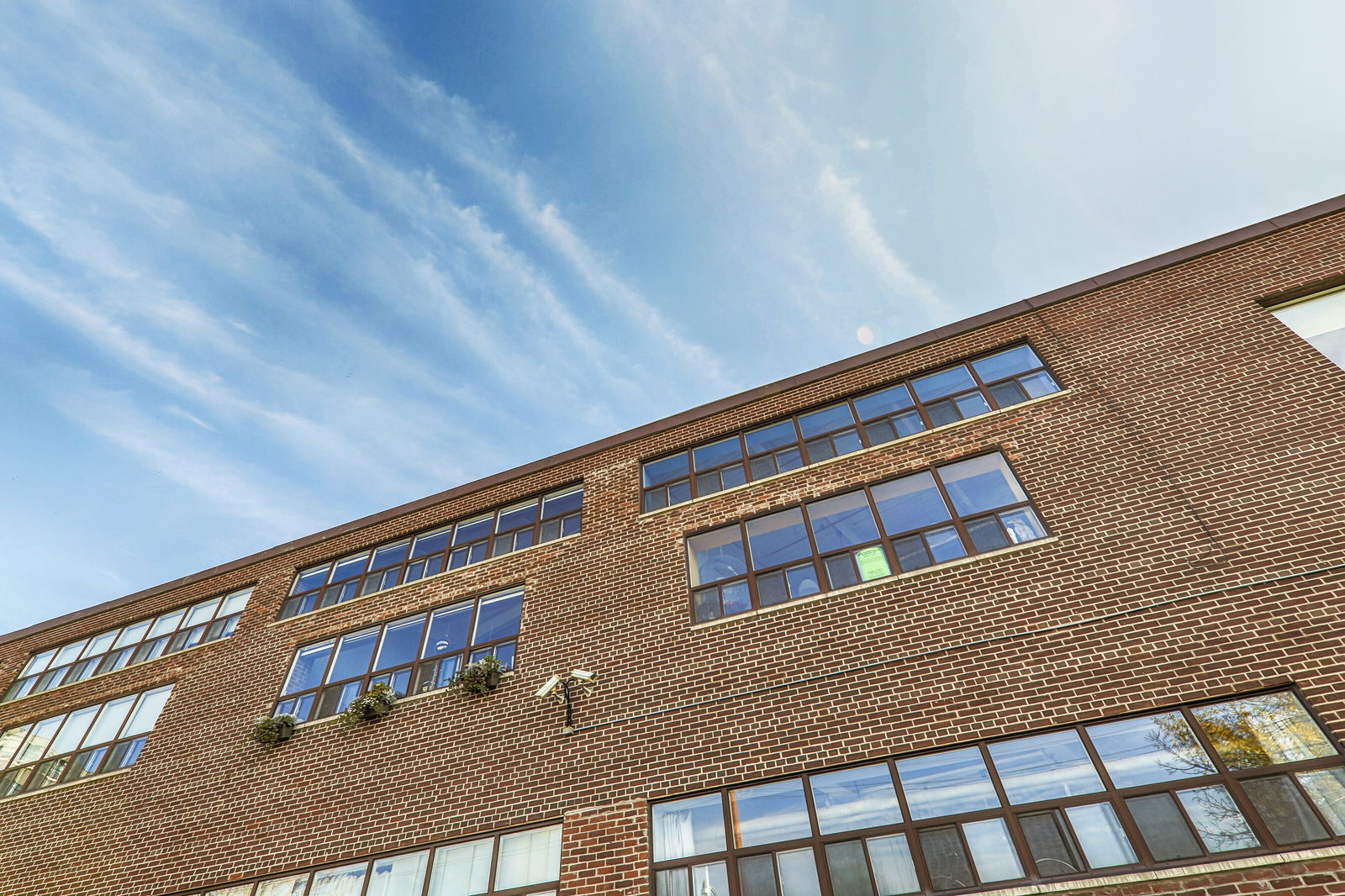 Exterior Sky — I-Zone Live Worklofts, East End, Toronto