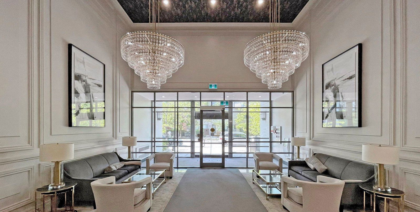 Lobby — Pearl Condos, North York, Toronto