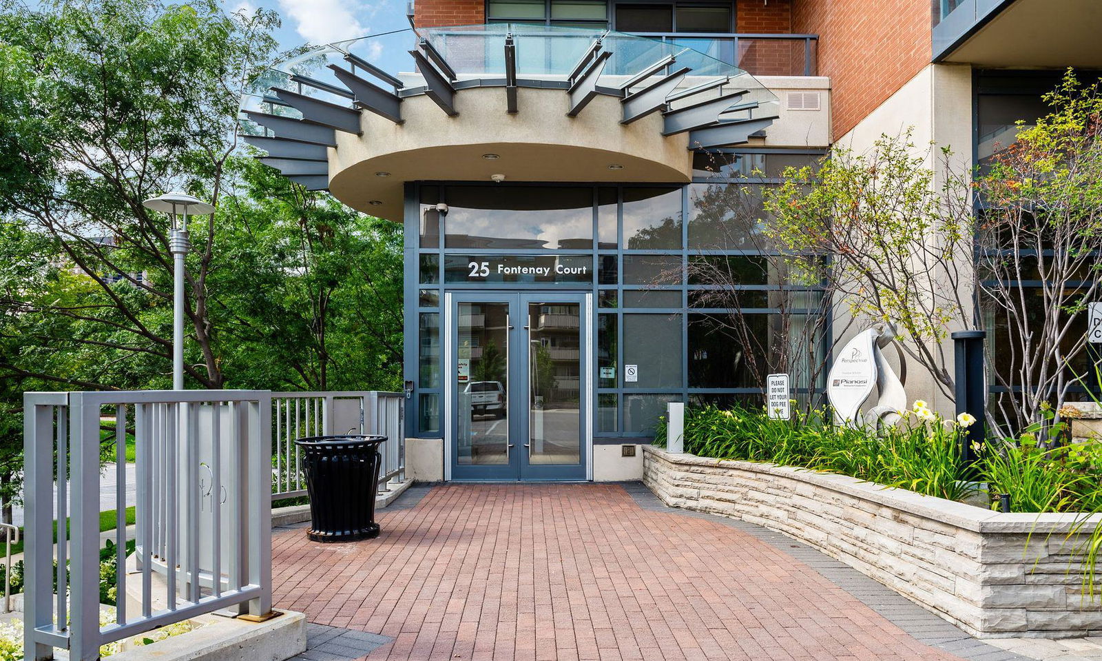 Entrance — Perspective Condominiums, Etobicoke, Toronto