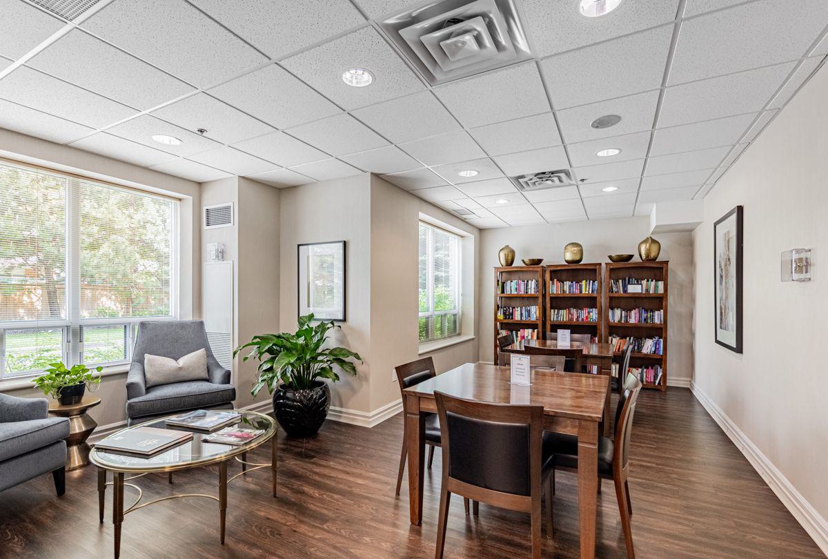 Library — Port Royal Place I Condos, Etobicoke, Toronto