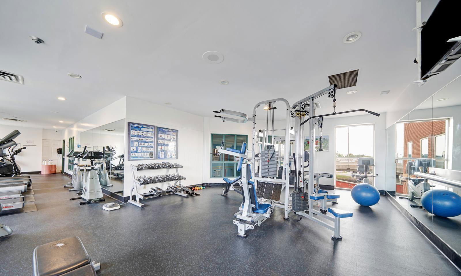 Gym — Rainbow Village I Condos, Scarborough, Toronto