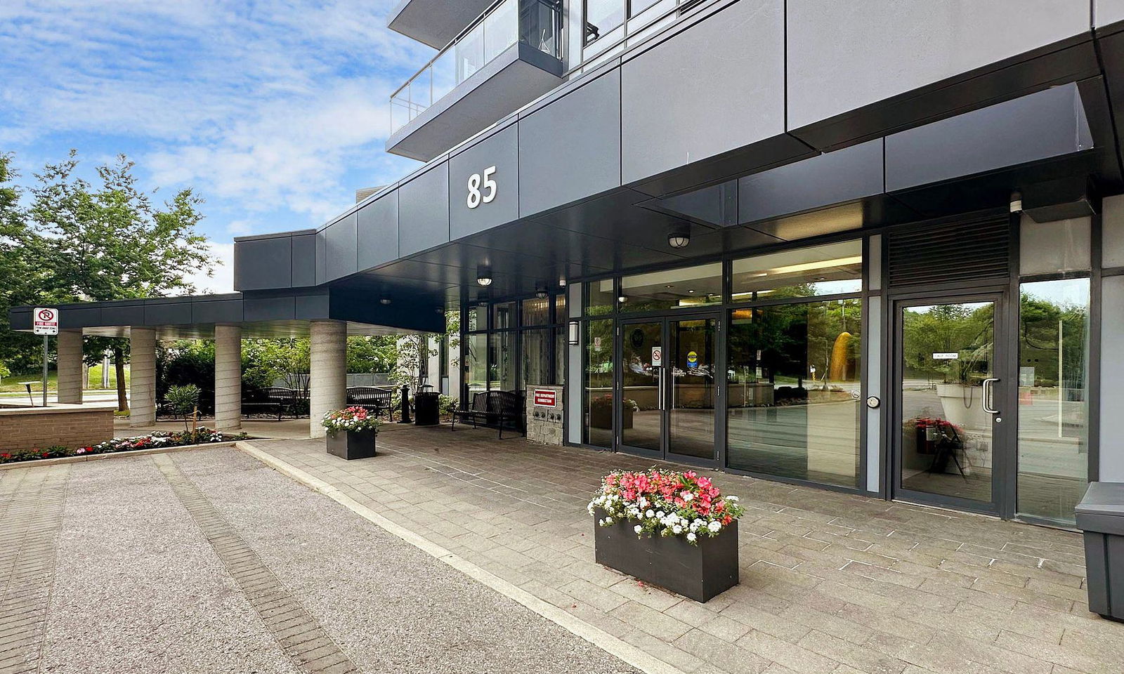 Entrance — Reflections Residences at Don Mills, North York, Toronto