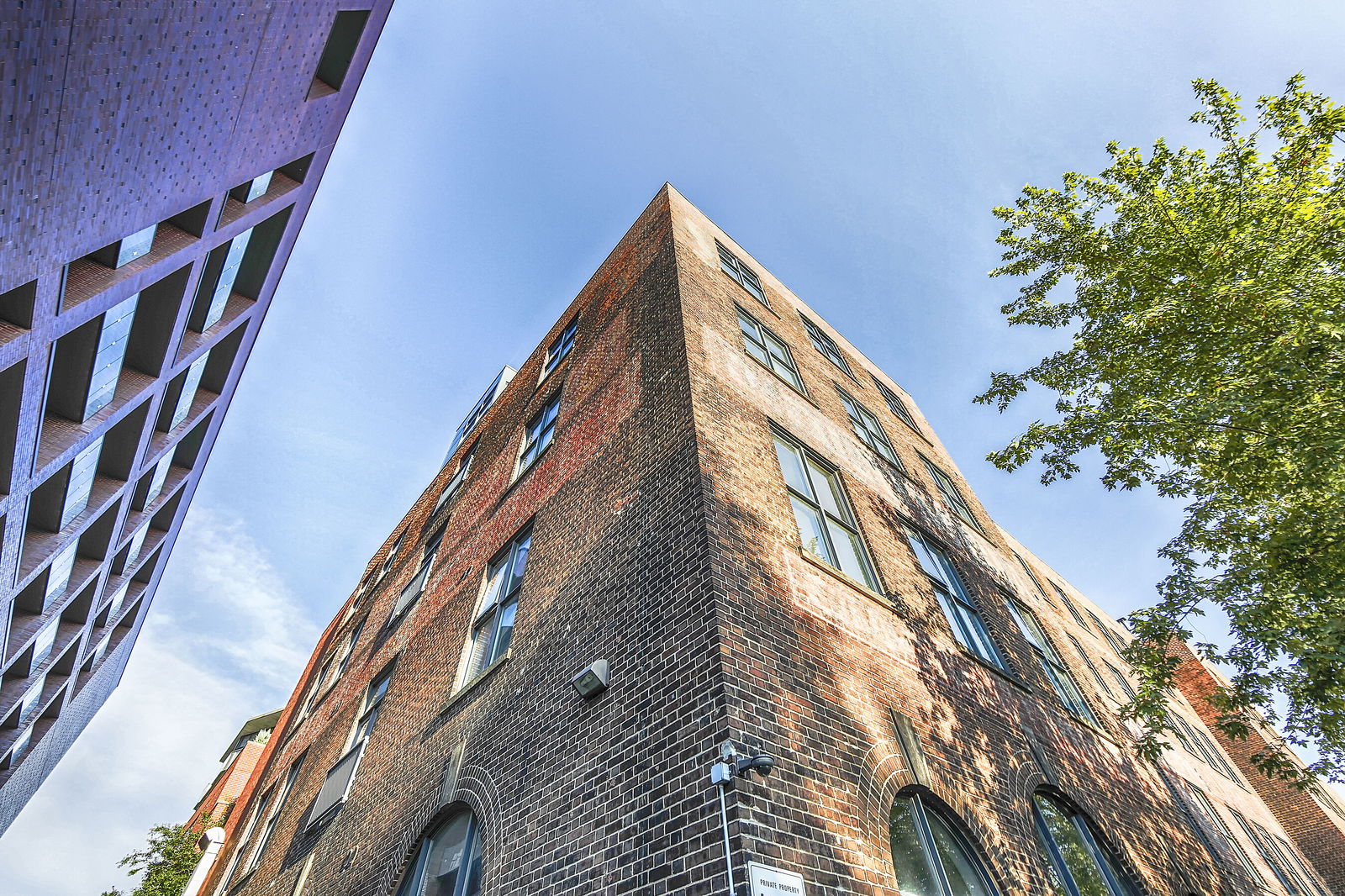 Exterior Sky — Robert Watson Lofts, West End, Toronto