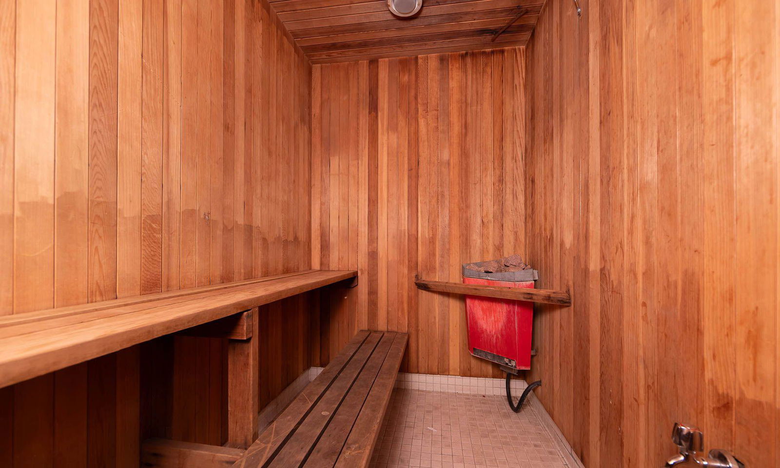 Sauna — Riverside Court Condos, North York, Toronto