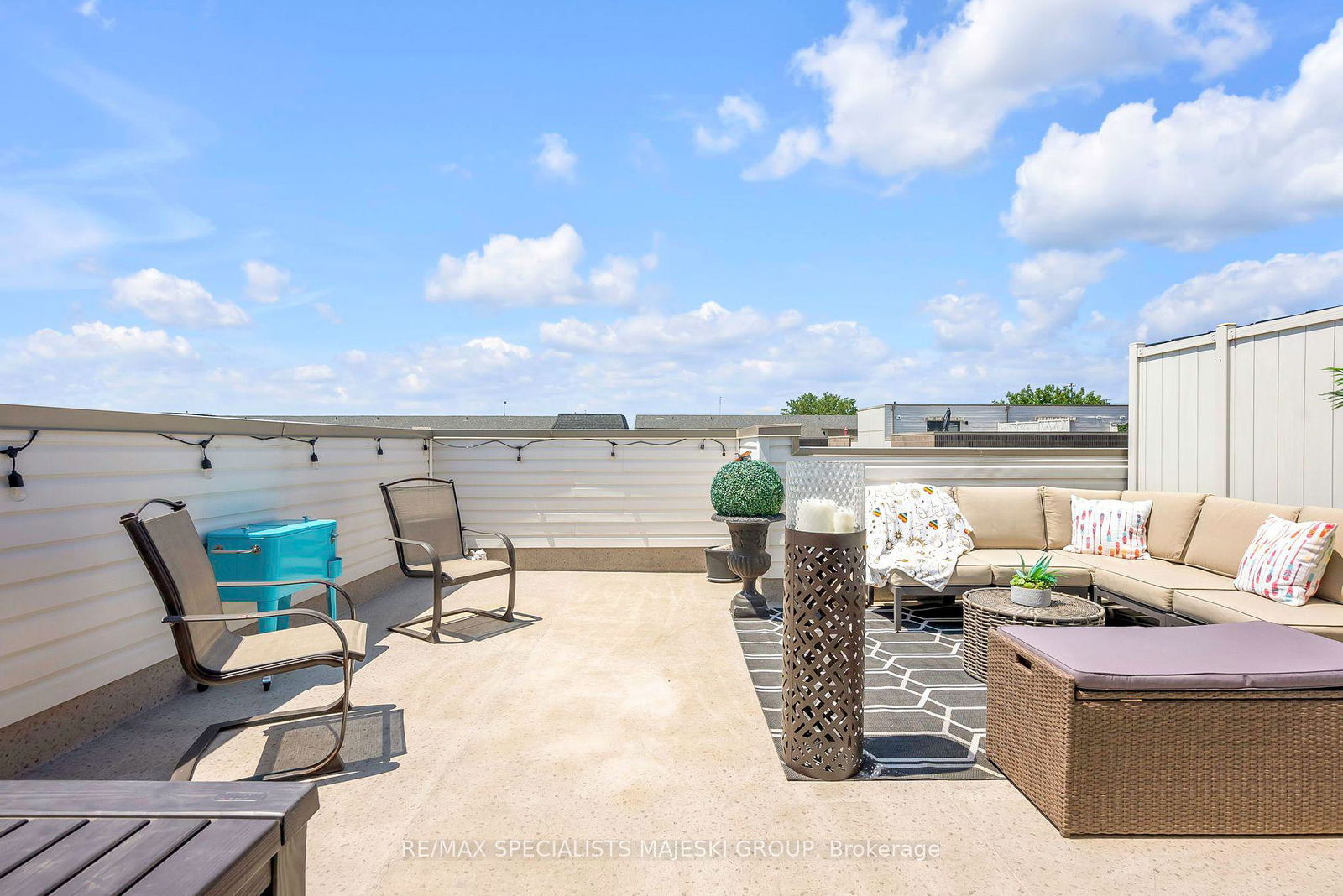 Rooftop Deck — Royal  York Townhomes, Etobicoke, Toronto