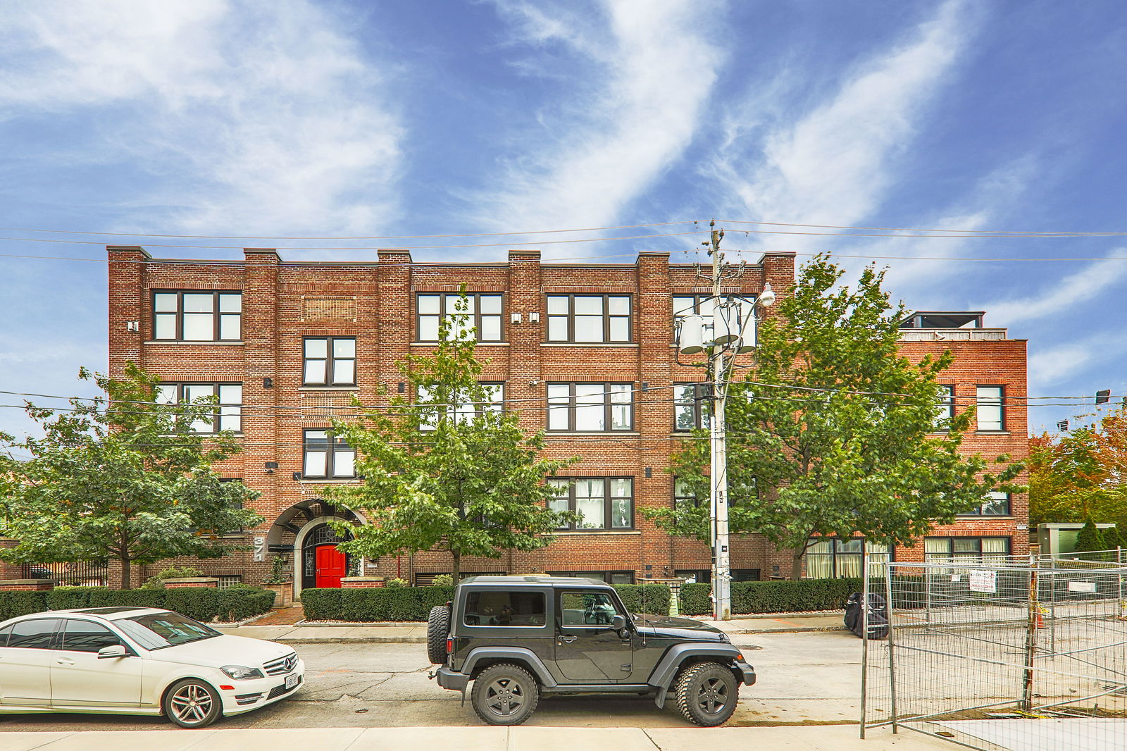 Exterior Facade — Wallace Station Lofts, West End, Toronto