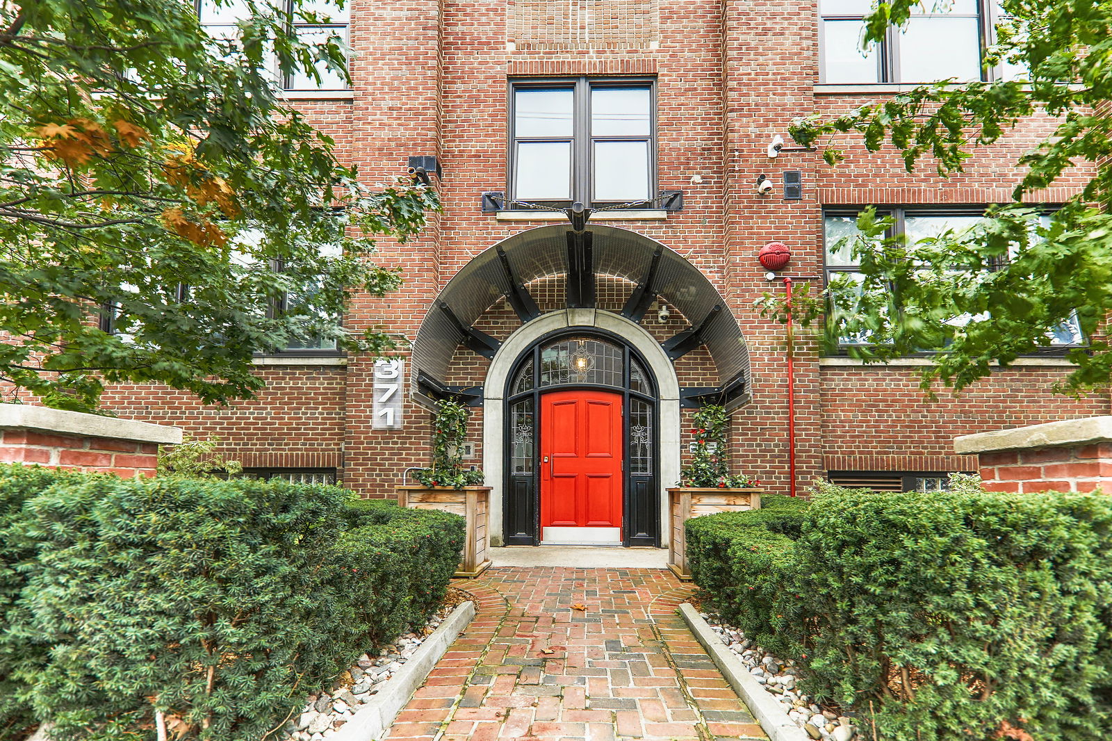 Entrance — Wallace Station Lofts, West End, Toronto