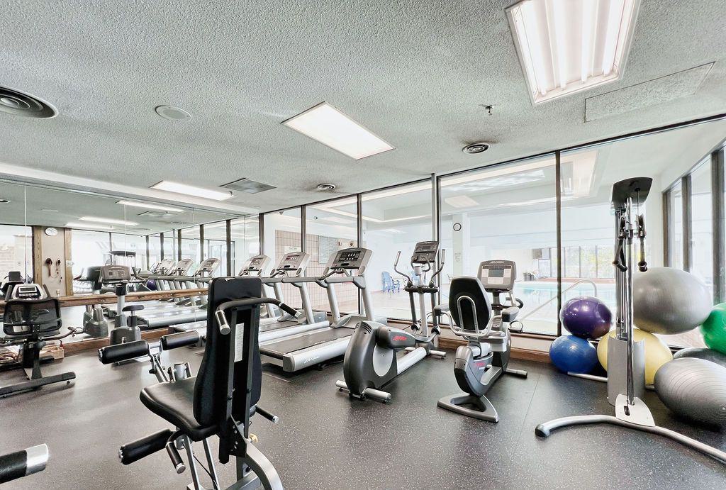 Gym — Skyview Condos, North York, Toronto