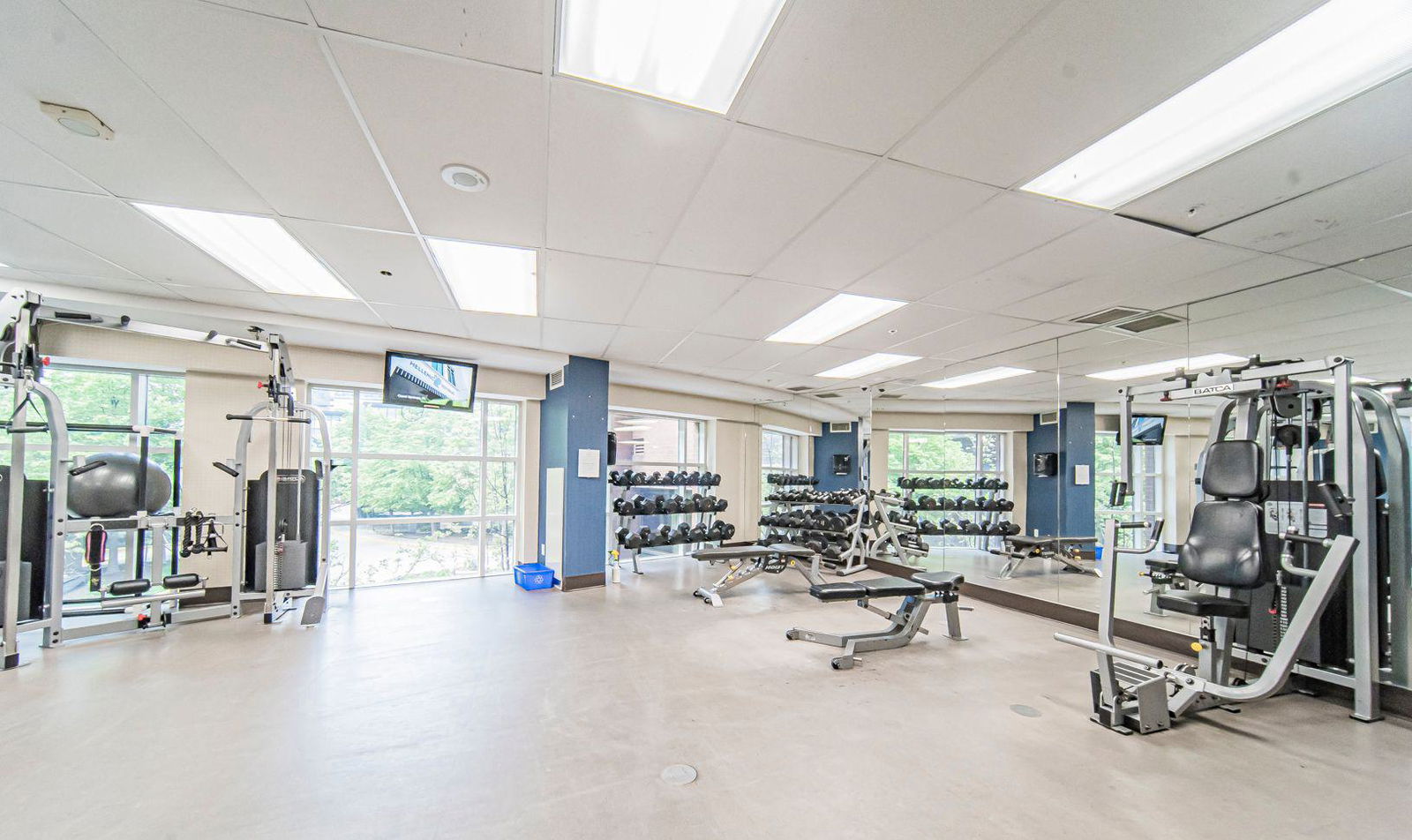 Gym — Spring at Minto Gardens Condos, North York, Toronto